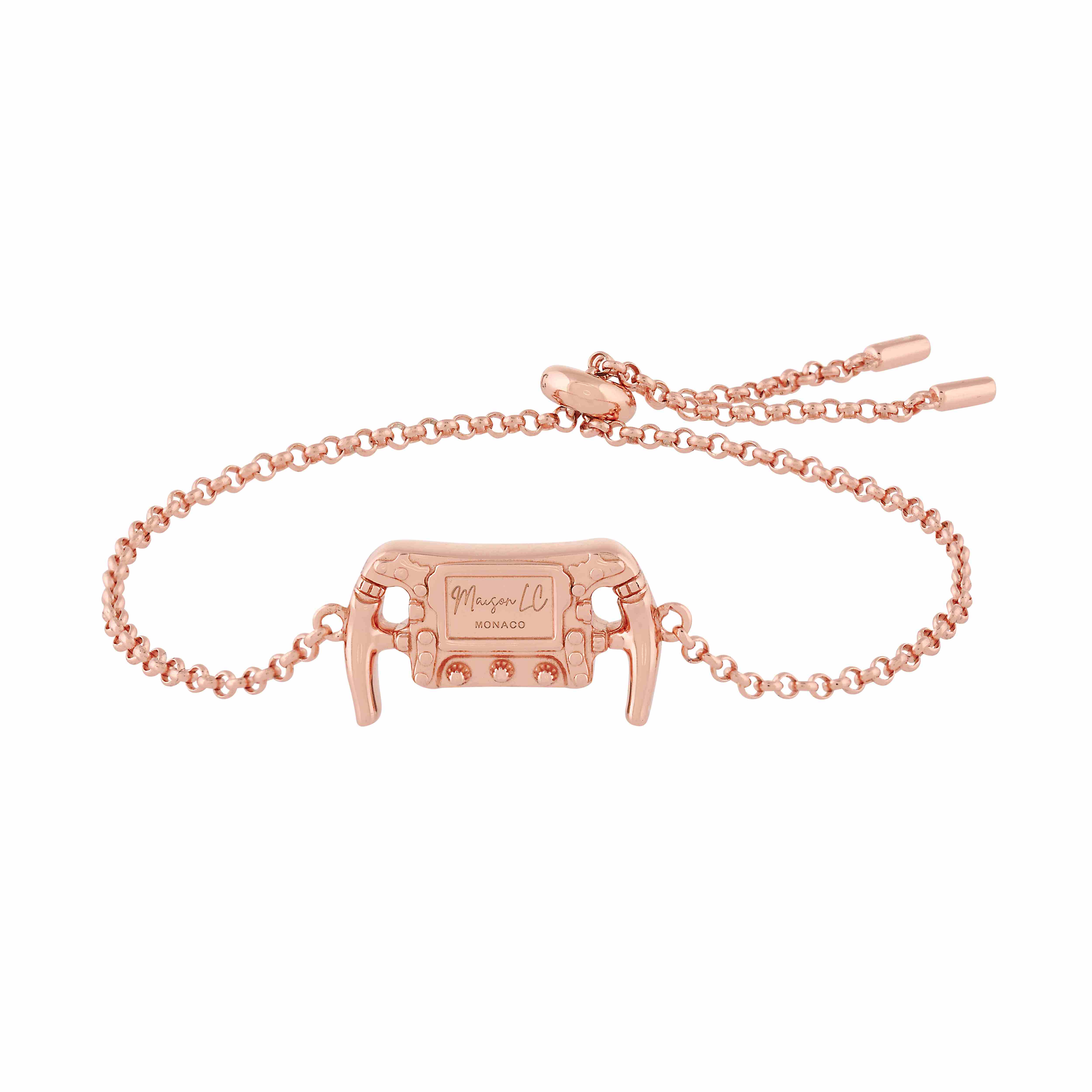 Bracelet GP Volant chaine or rose