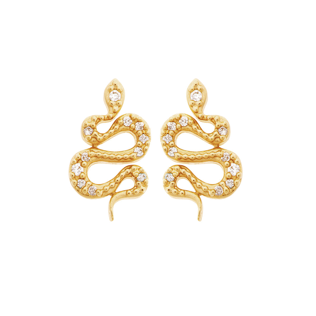Boucles d'oreilles Little Medusa
