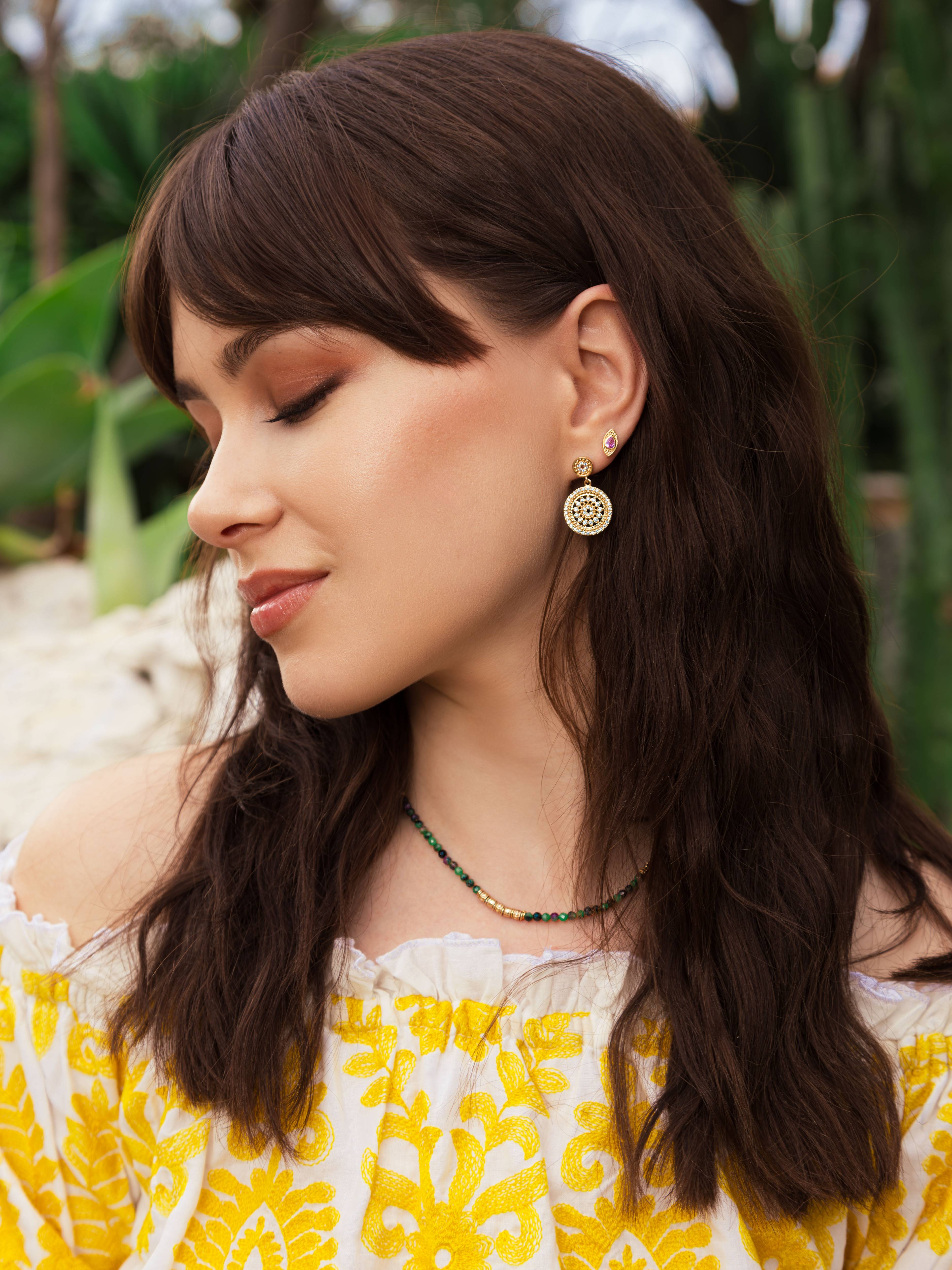 Boucles d'oreilles Astrée