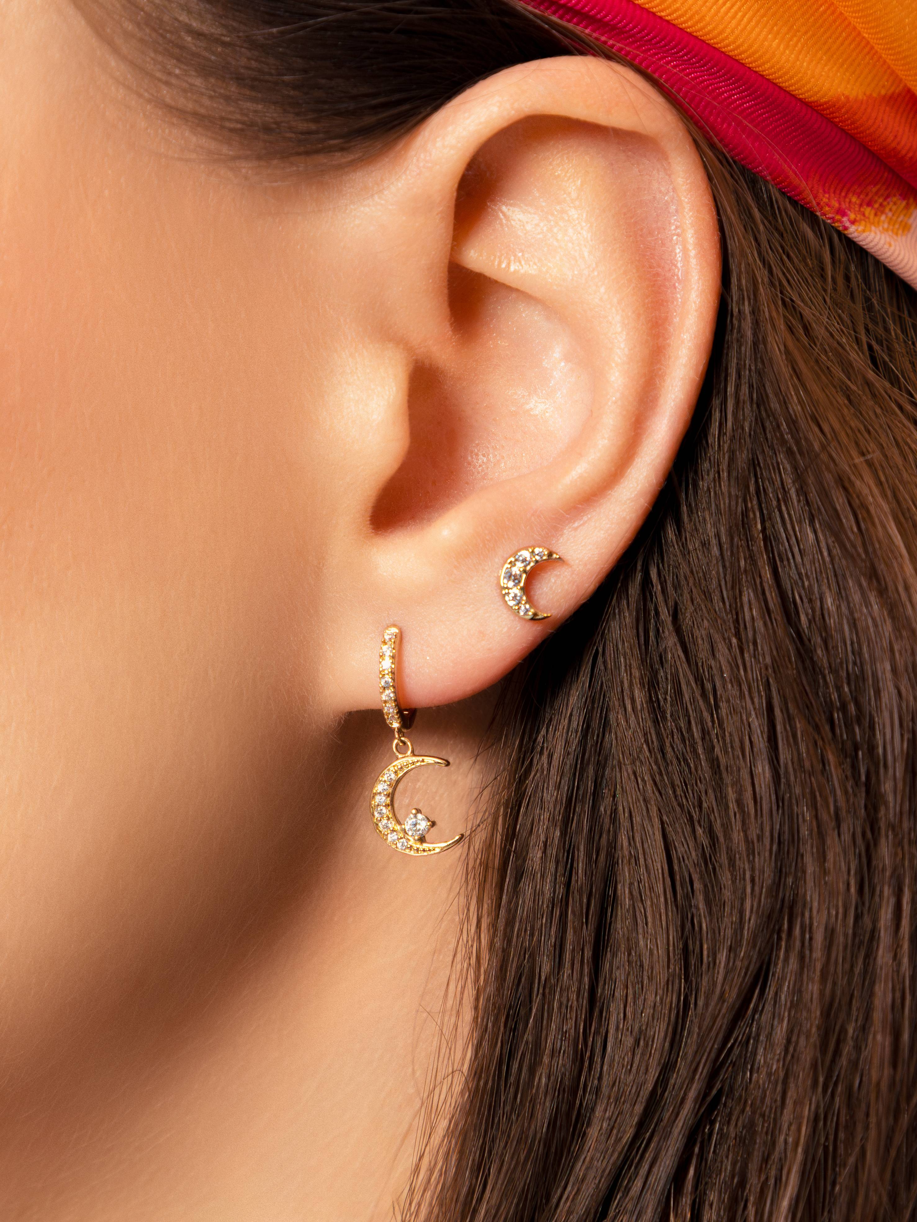 Boucles d'oreilles Luna