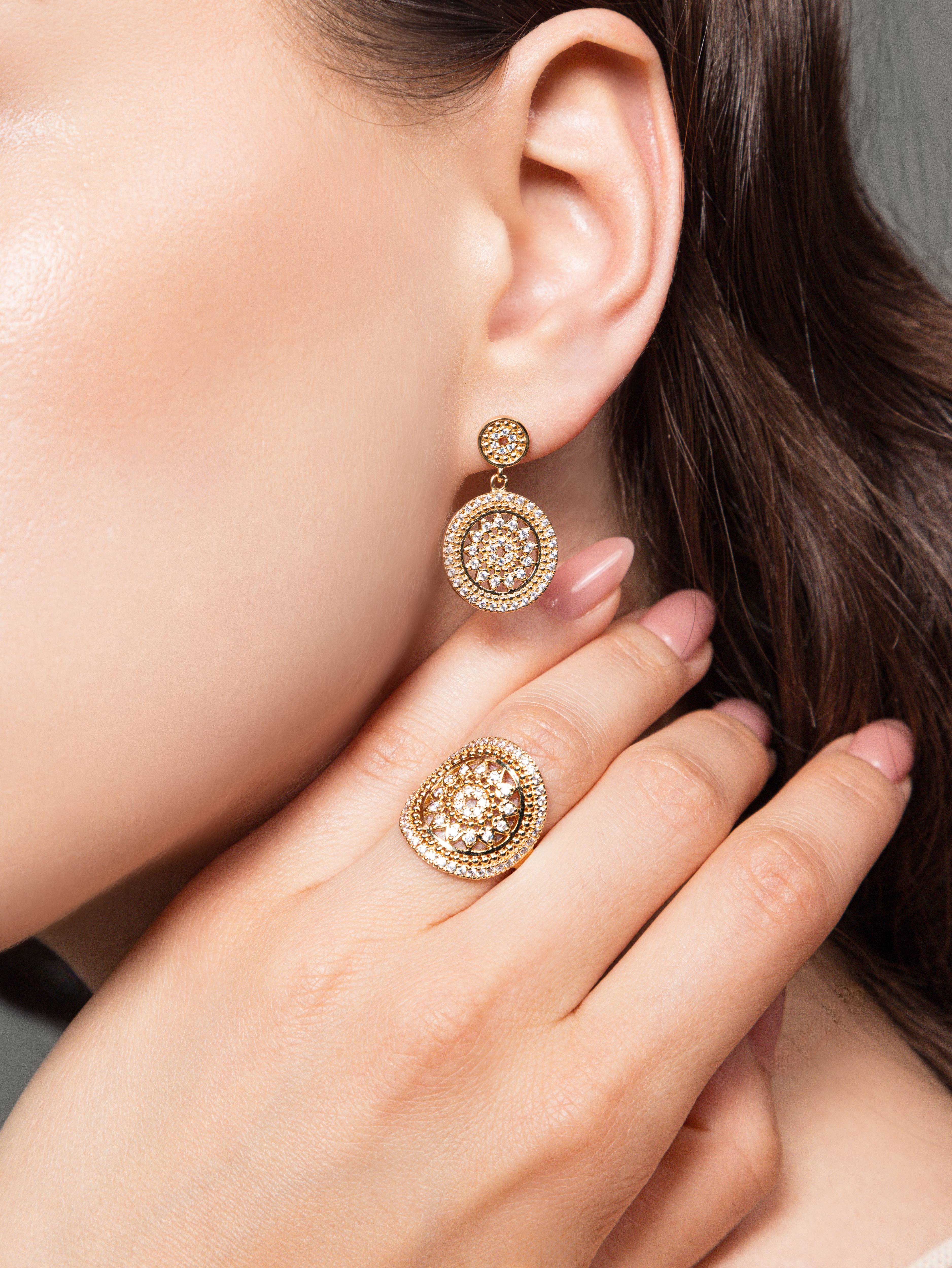 Boucles d'oreilles Astrée