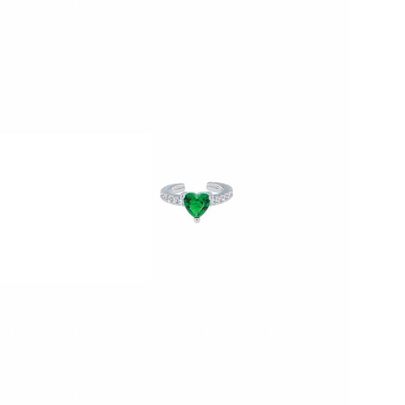 Bague d'oreille Diana Verte