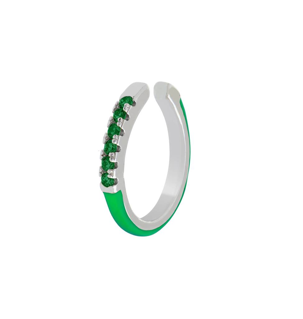 Bague d'oreille Verde